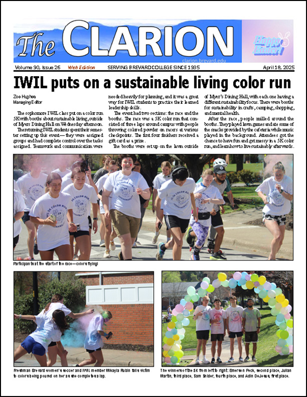 The Clarion for April 18, 2025