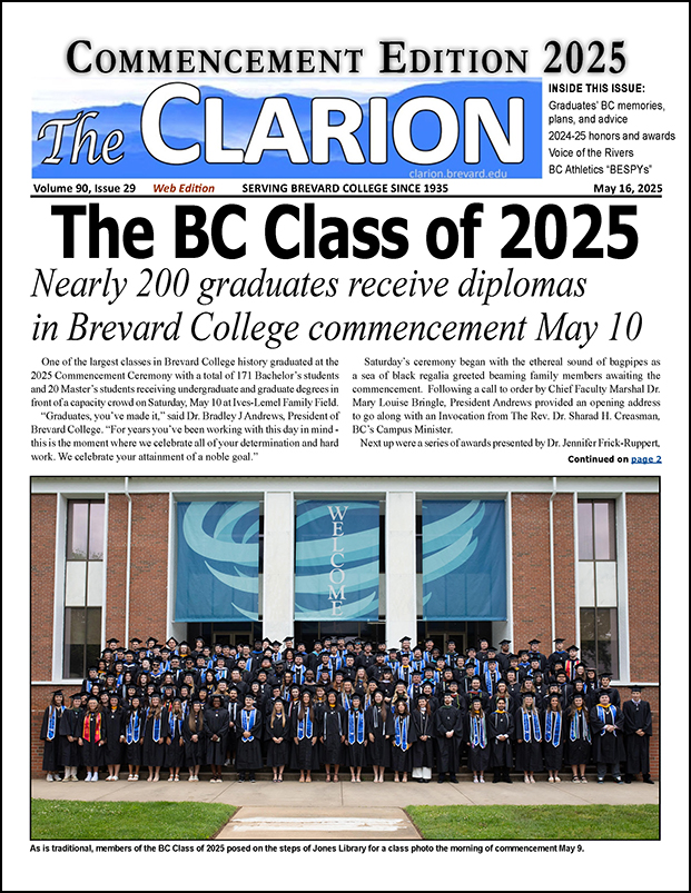 Click for the most recent issue of The Clarion
