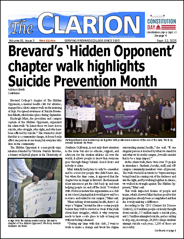 Click for the most recent issue of The Clarion
