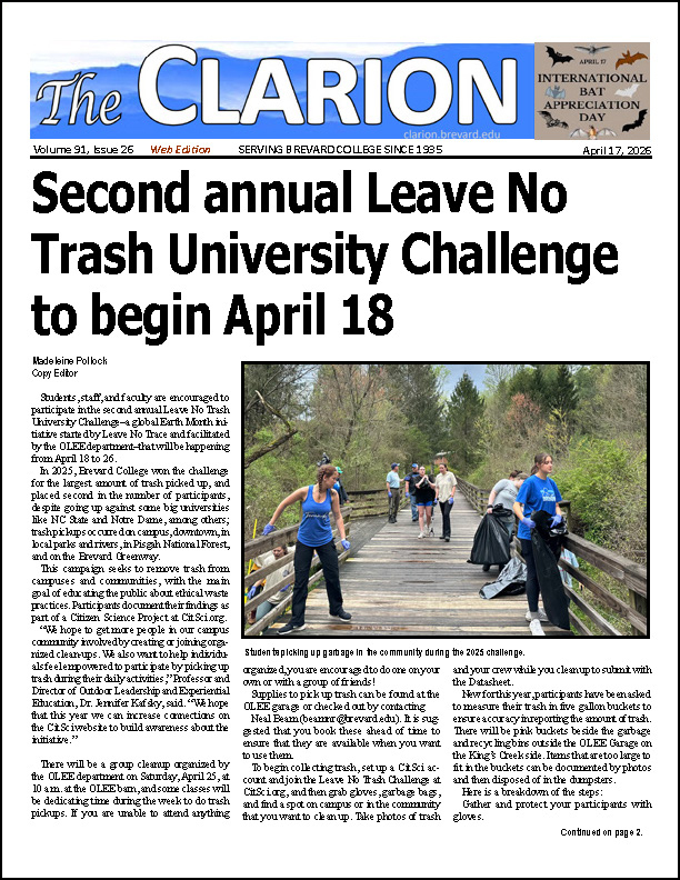 The Clarion for April 17, 2026