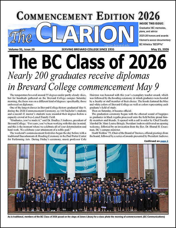 Click for the most recent issue of The Clarion