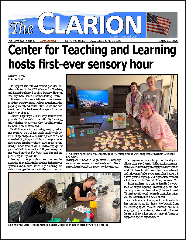 Click for the most recent issue of The Clarion