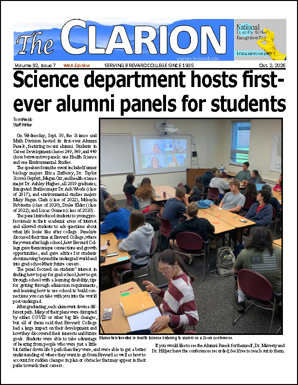 The Clarion for Oct. 2, 2026