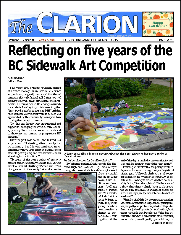 Click for the most recent issue of The Clarion