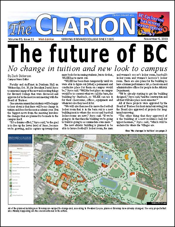 The Clarion for Nov. 6, 2019