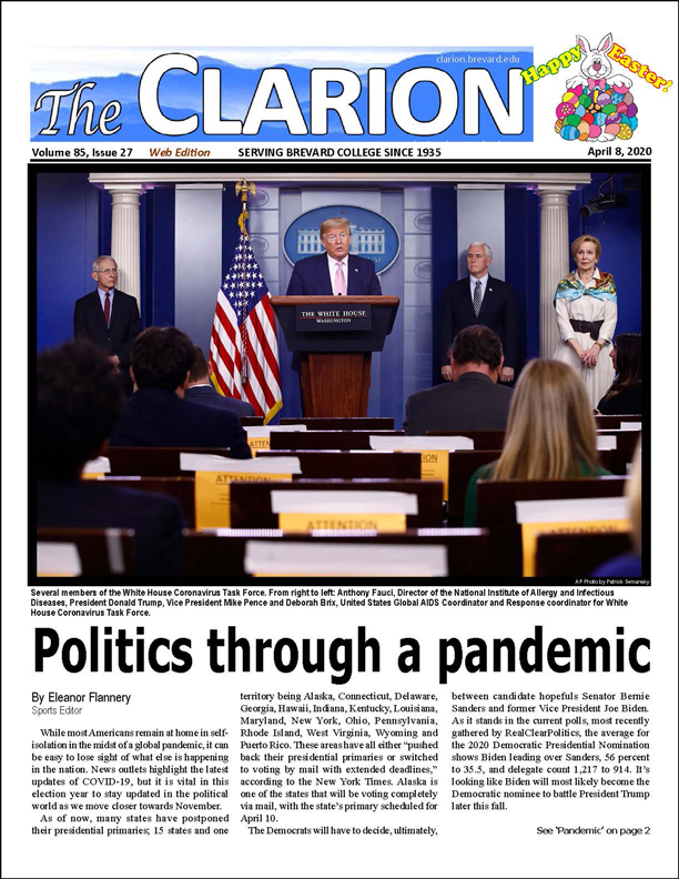 The Clarion for April 8, 2020
