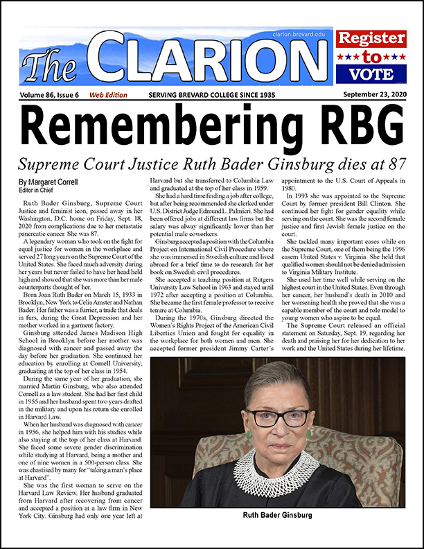 The Clarion for Sept. 23, 2020