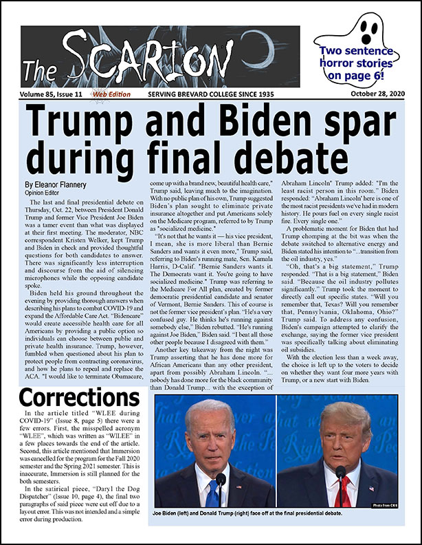 The Clarion for Oct. 28, 2020