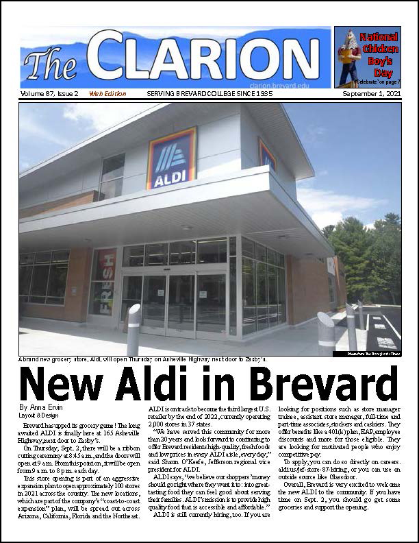 The Clarion for Sept. 1, 2021