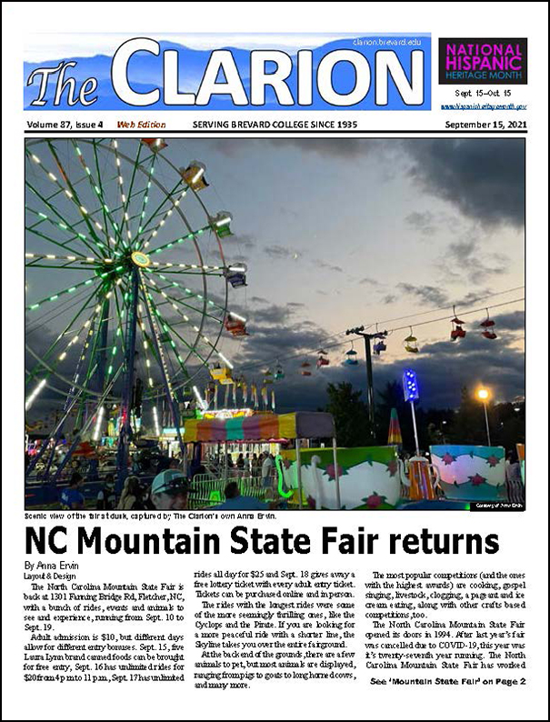 The Clarion for Sept. 15, 2021