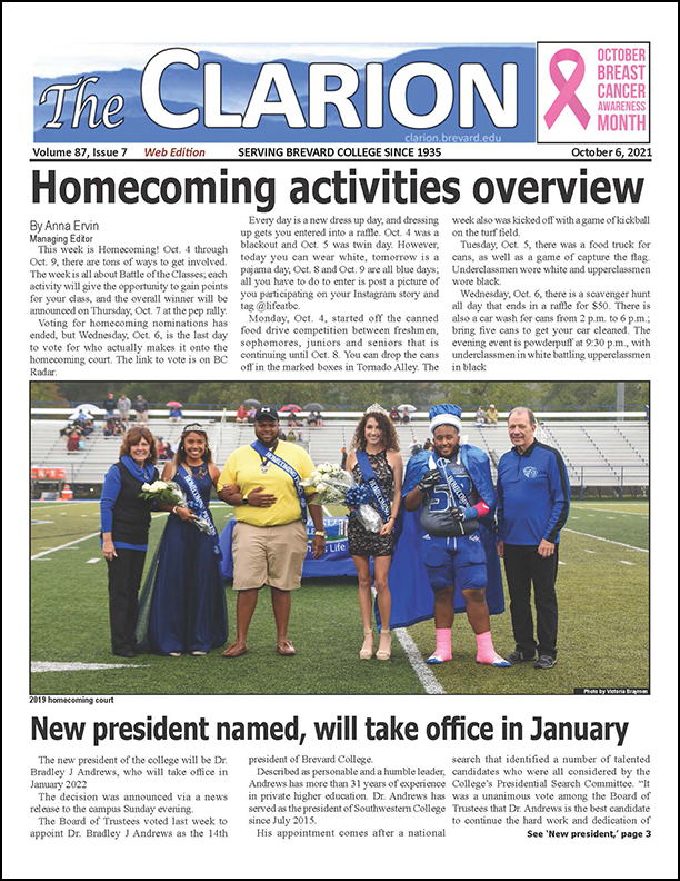 The Clarion for Oct. 6, 2021