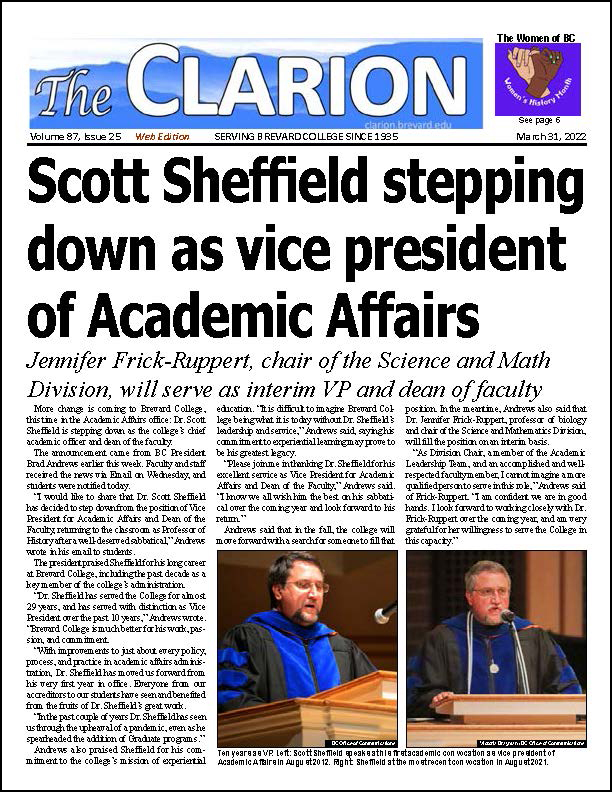 The Clarion for March 31, 2022