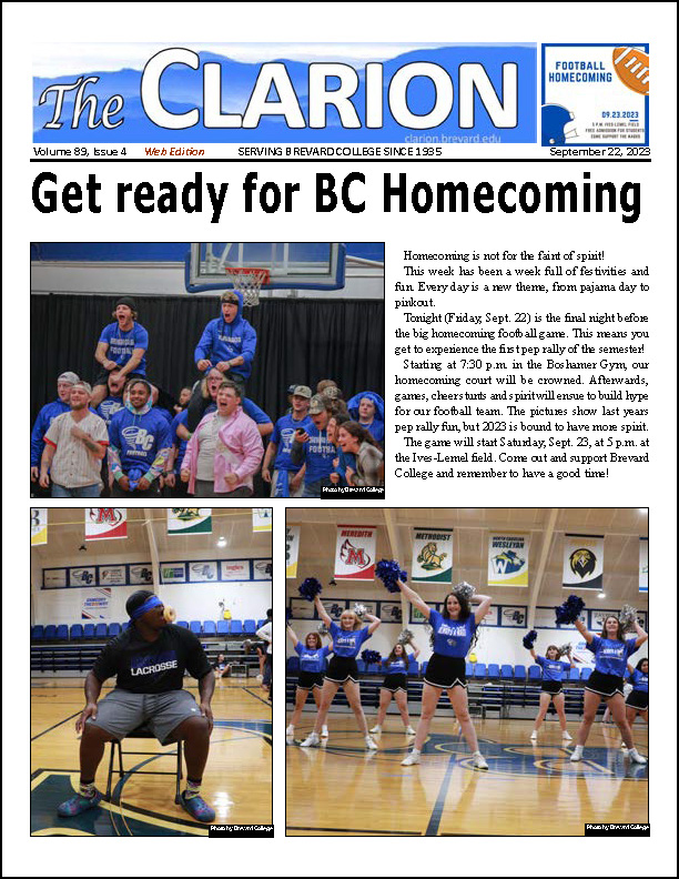 The Clarion for Sept. 22, 2023
