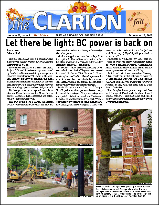 The Clarion for Sept. 29, 2023