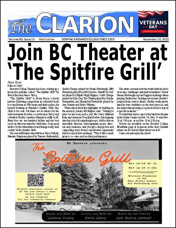 The Clarion for Nov. 10, 2023