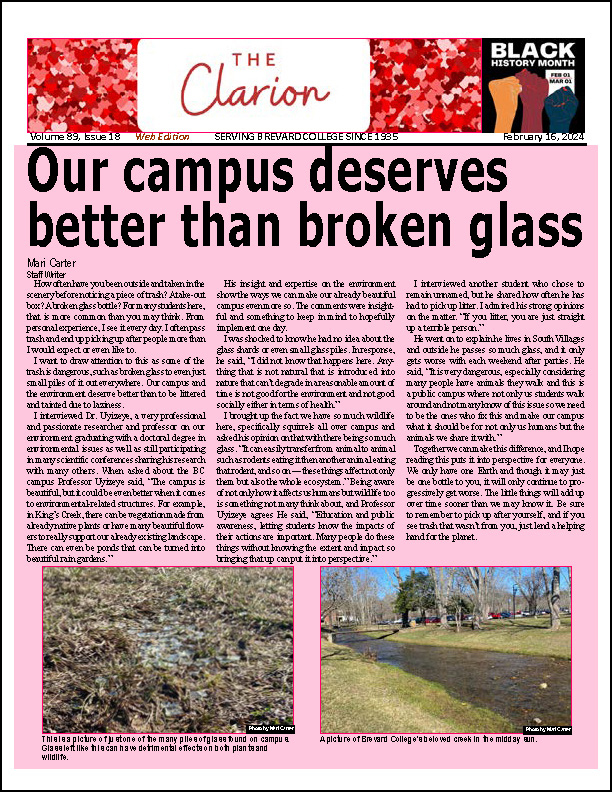 The Clarion for Feb. 16, 2024