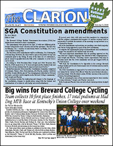 The Clarion for Oct. 3, 2018