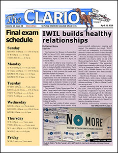 The Clarion for April 24, 2019